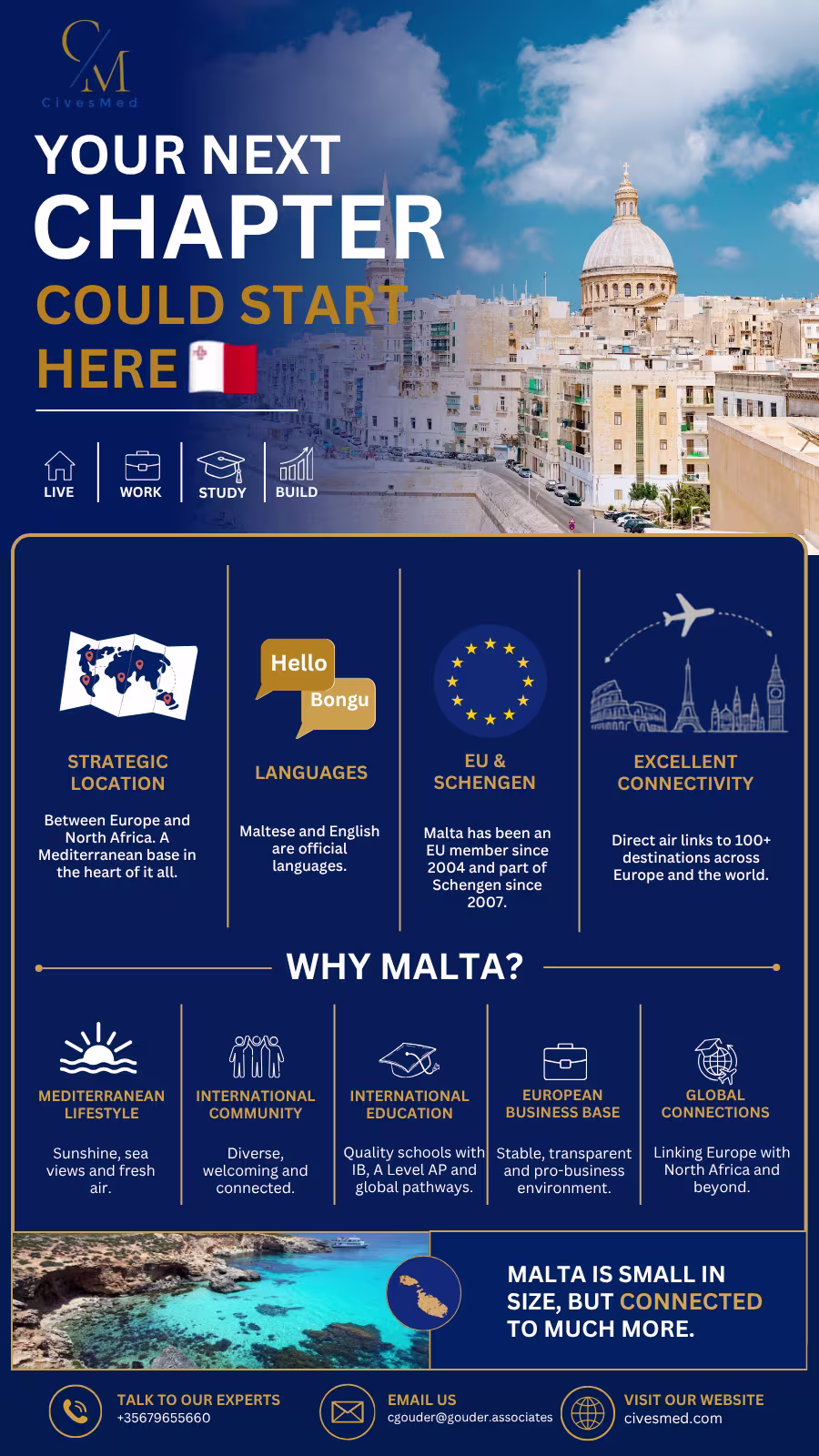 Small Island, Big Possibilities: Why Your Next Chapter Starts in Malta