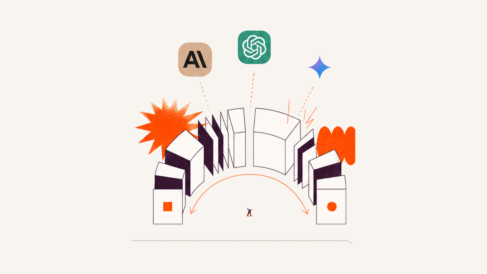Platform Illustration 2 with model logos
