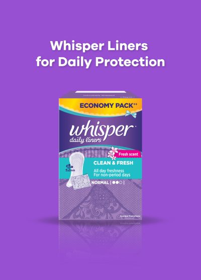 Whisper Panty Liners