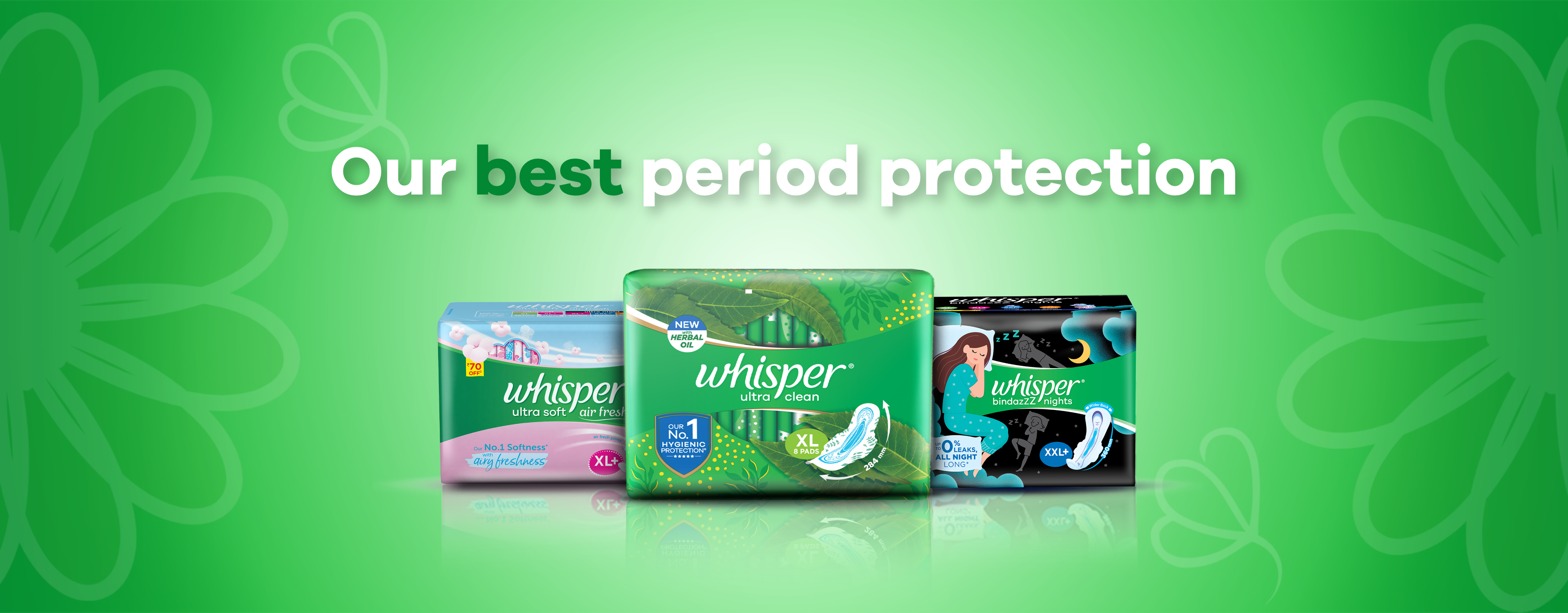 Whisper Choice Sanitary Pads - Regular - Andaman Greengrocers