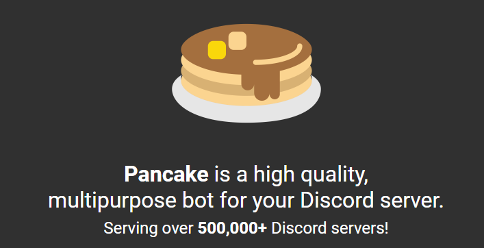 pancake bot for discord