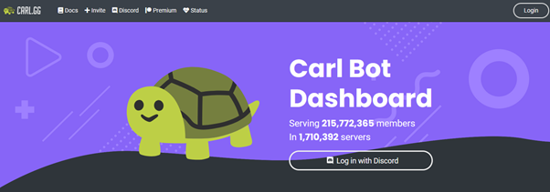 Register Carl Bot