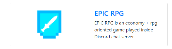 epic rpg bot for discord