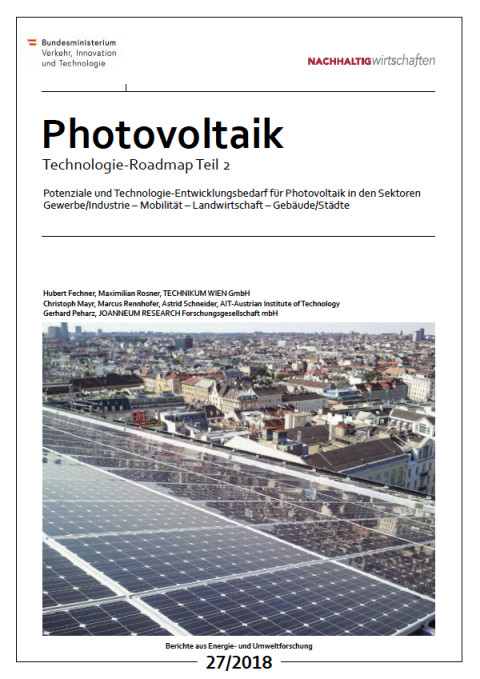Photovoltaik Technologie Roadmap für Österreich Teil 2