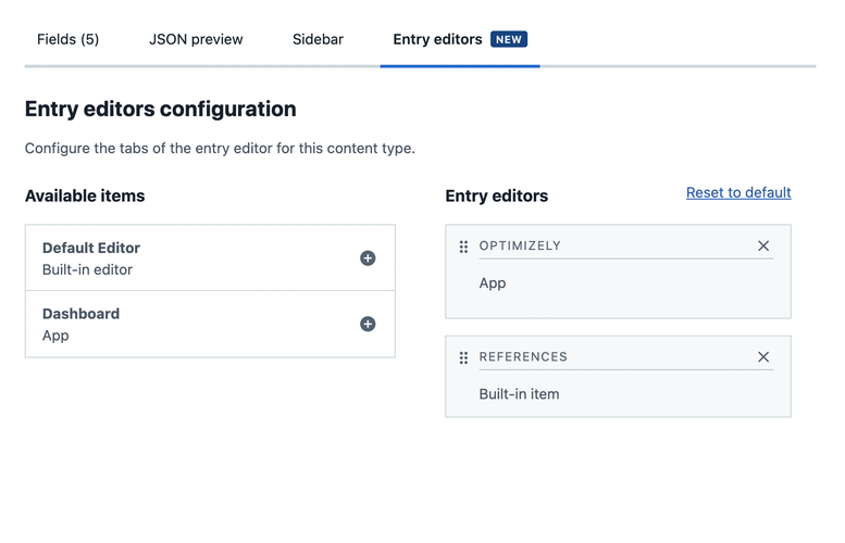 Customize editors