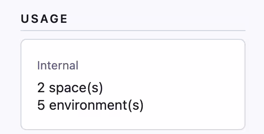 Usage Metrics