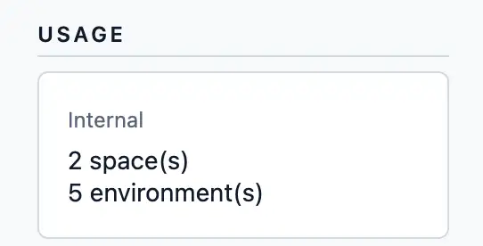 Usage Metrics