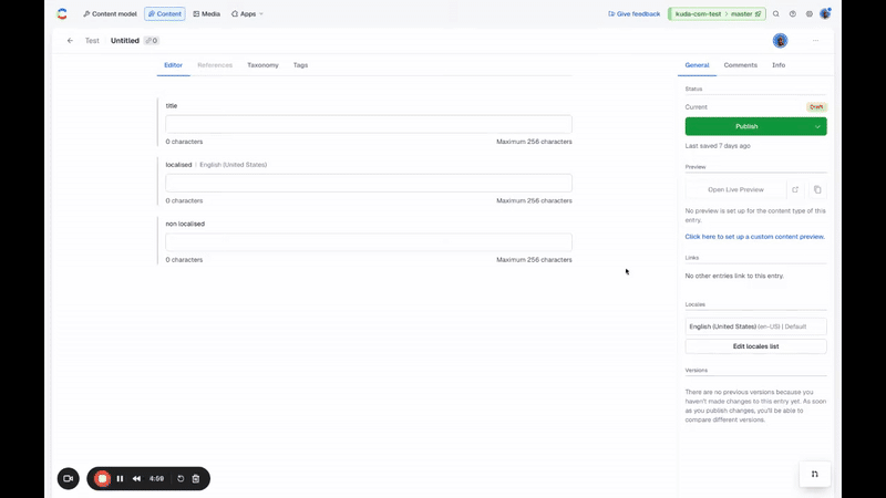 Locales Changelog