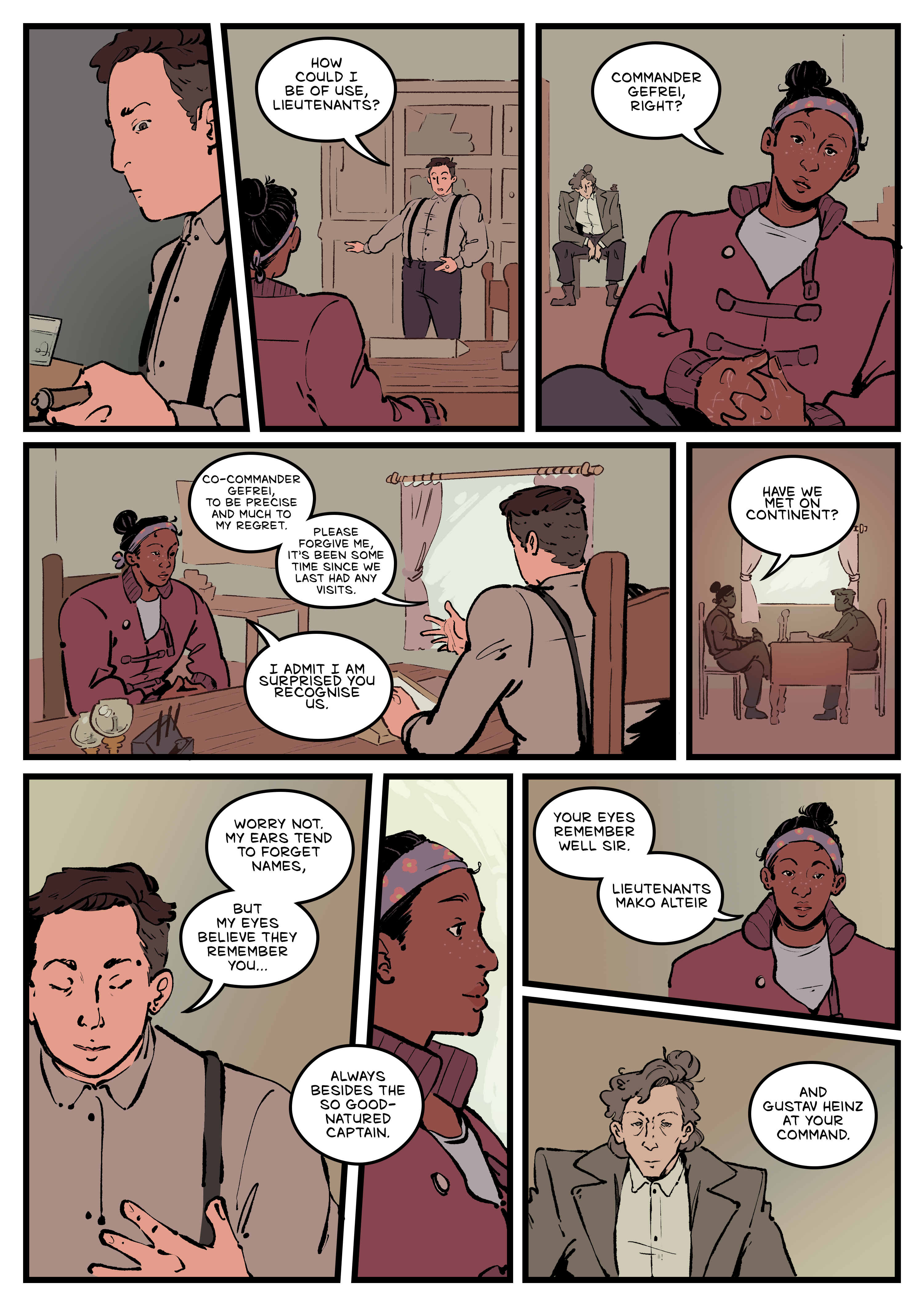 Comic page. Complete transcript for the content below.