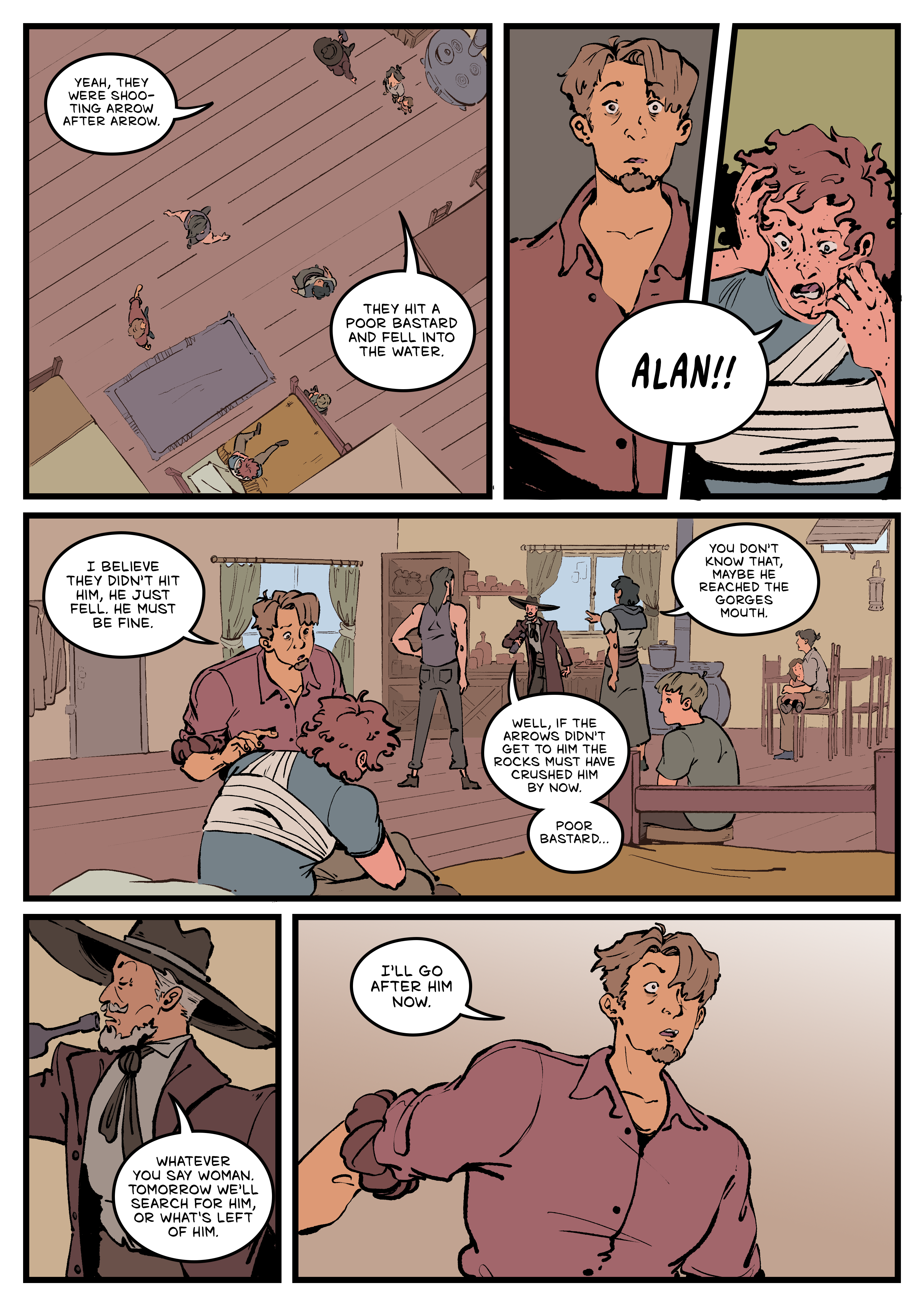 Comic page. Complete transcript for the content below.