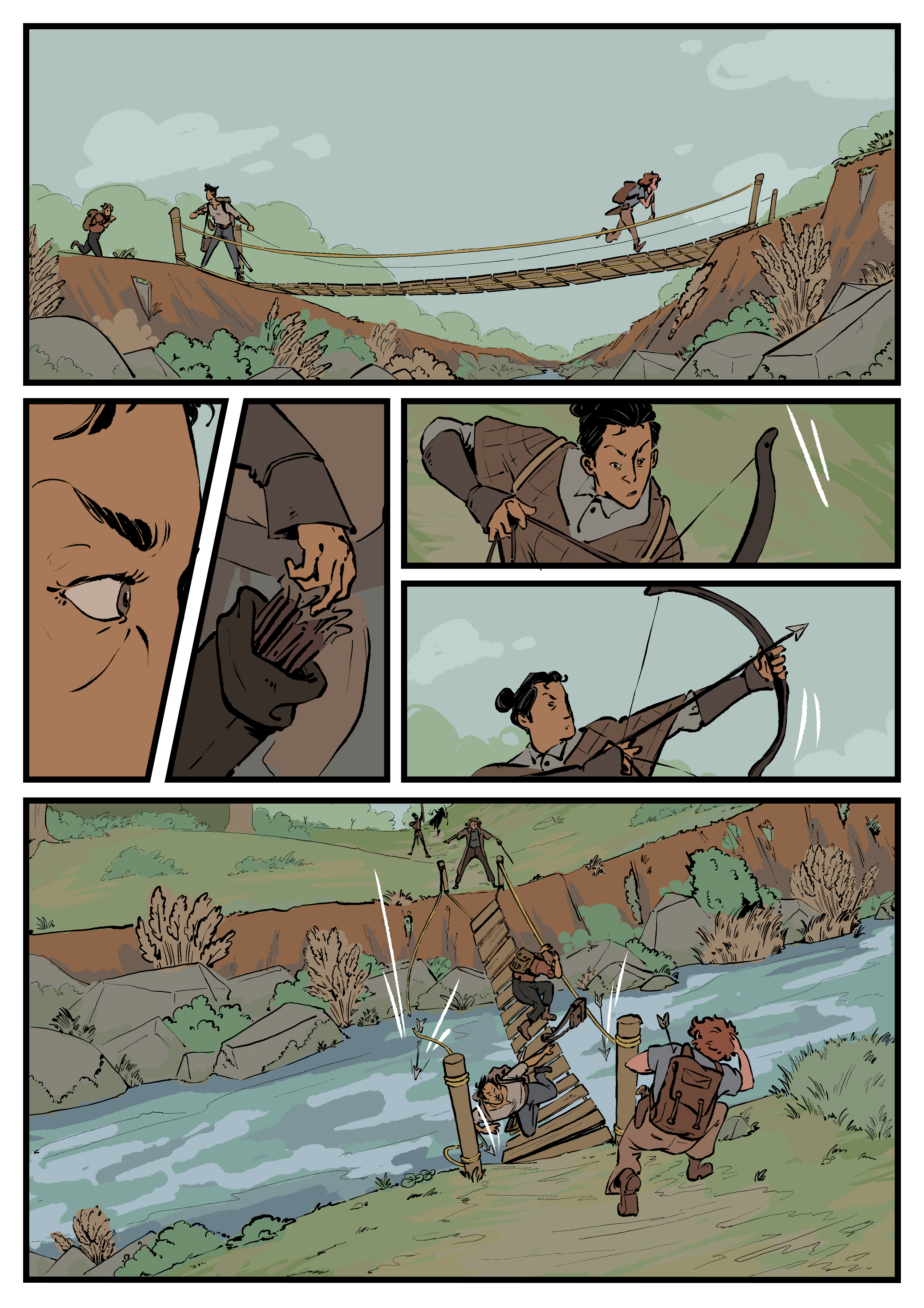 Comic page. Complete transcript for the content below.