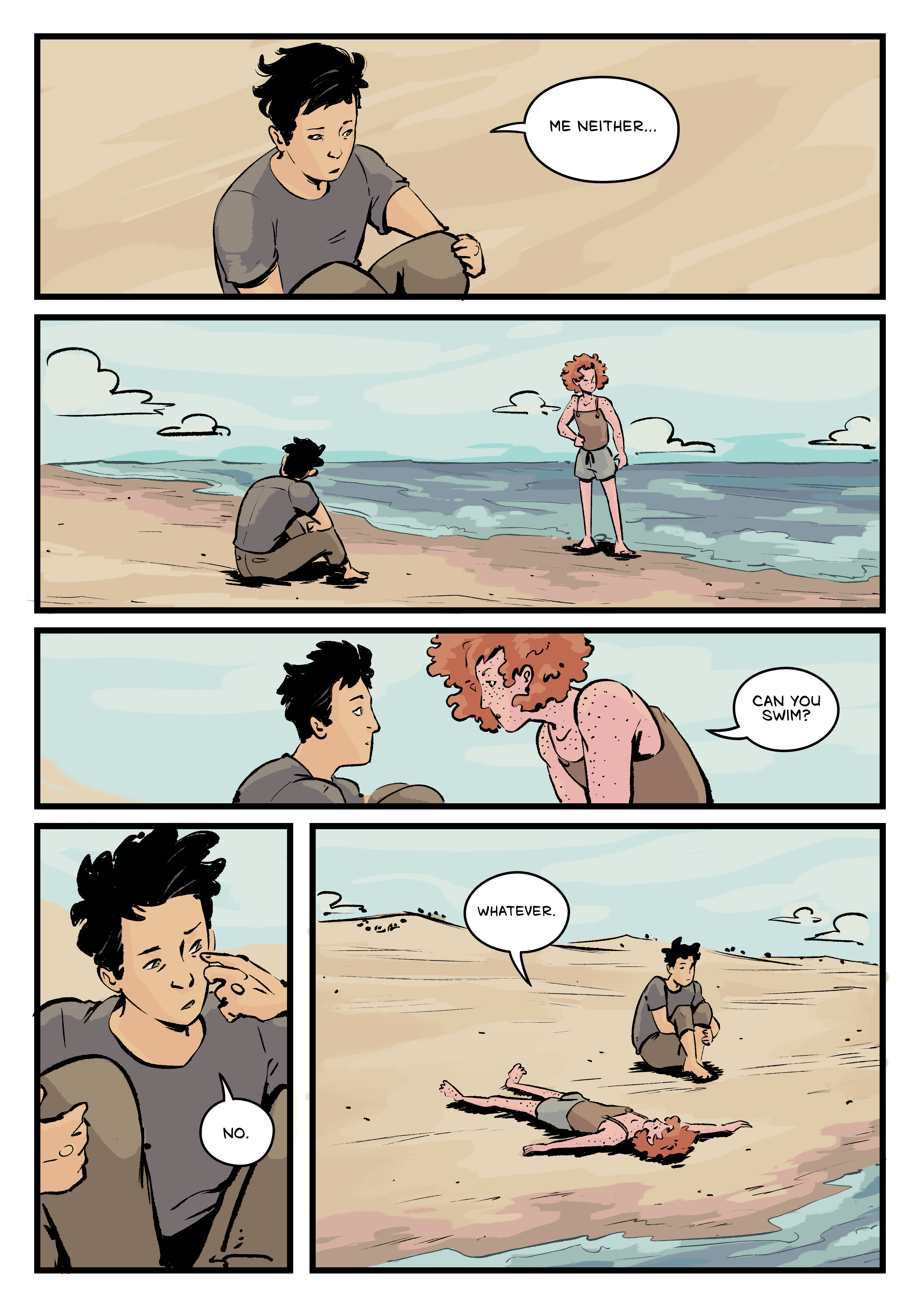 Comic page. Complete transcript for the content below.