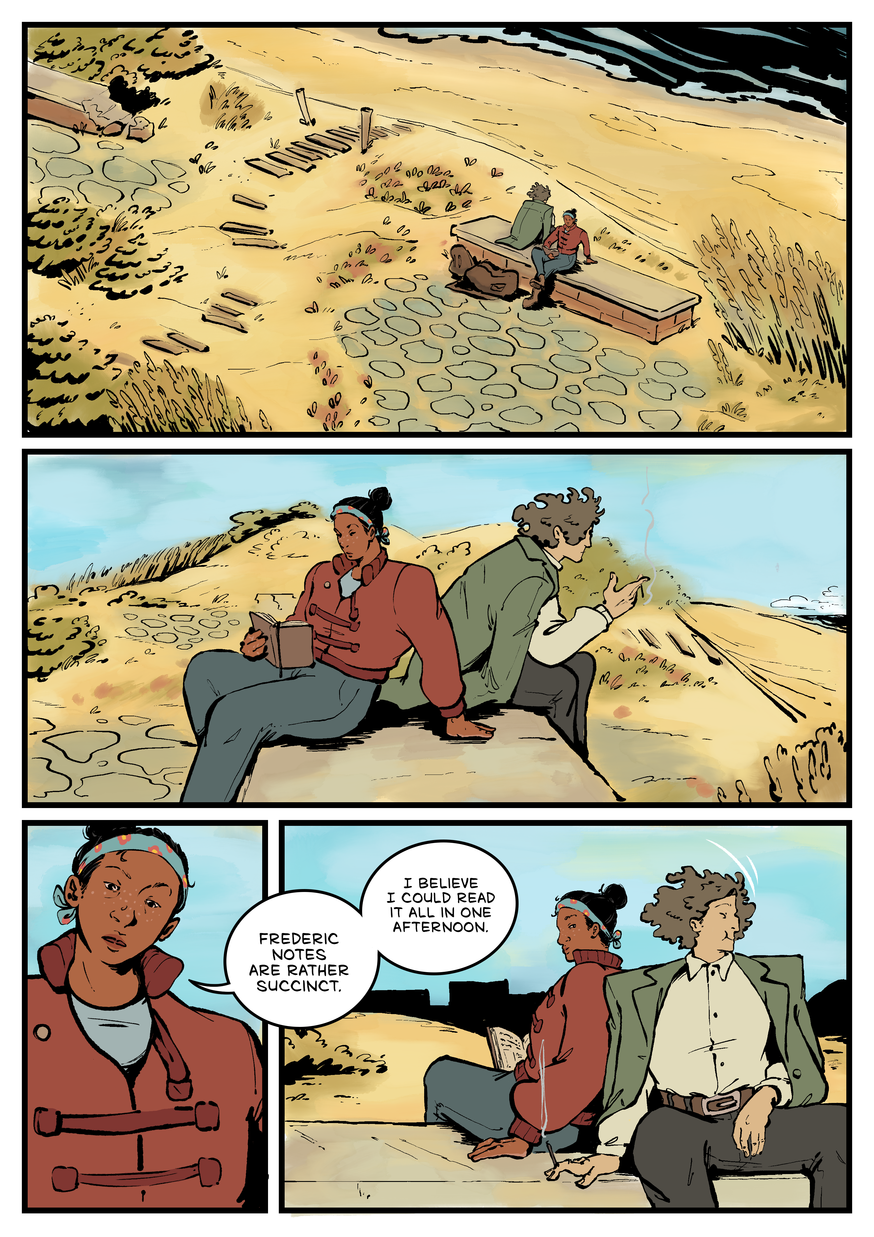 Comic page. Complete transcript for the content below.
