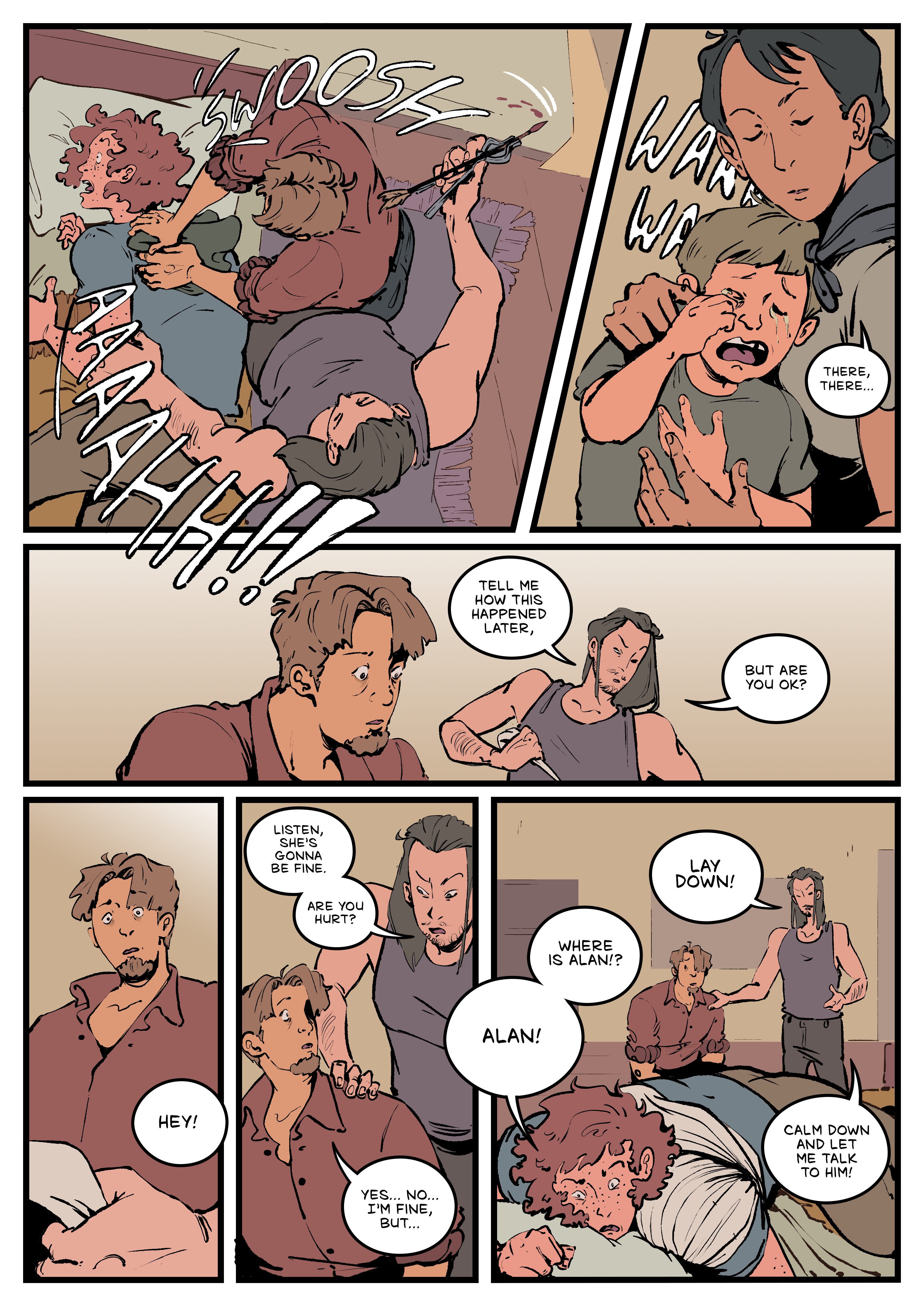 Comic page. Complete transcript for the content below.