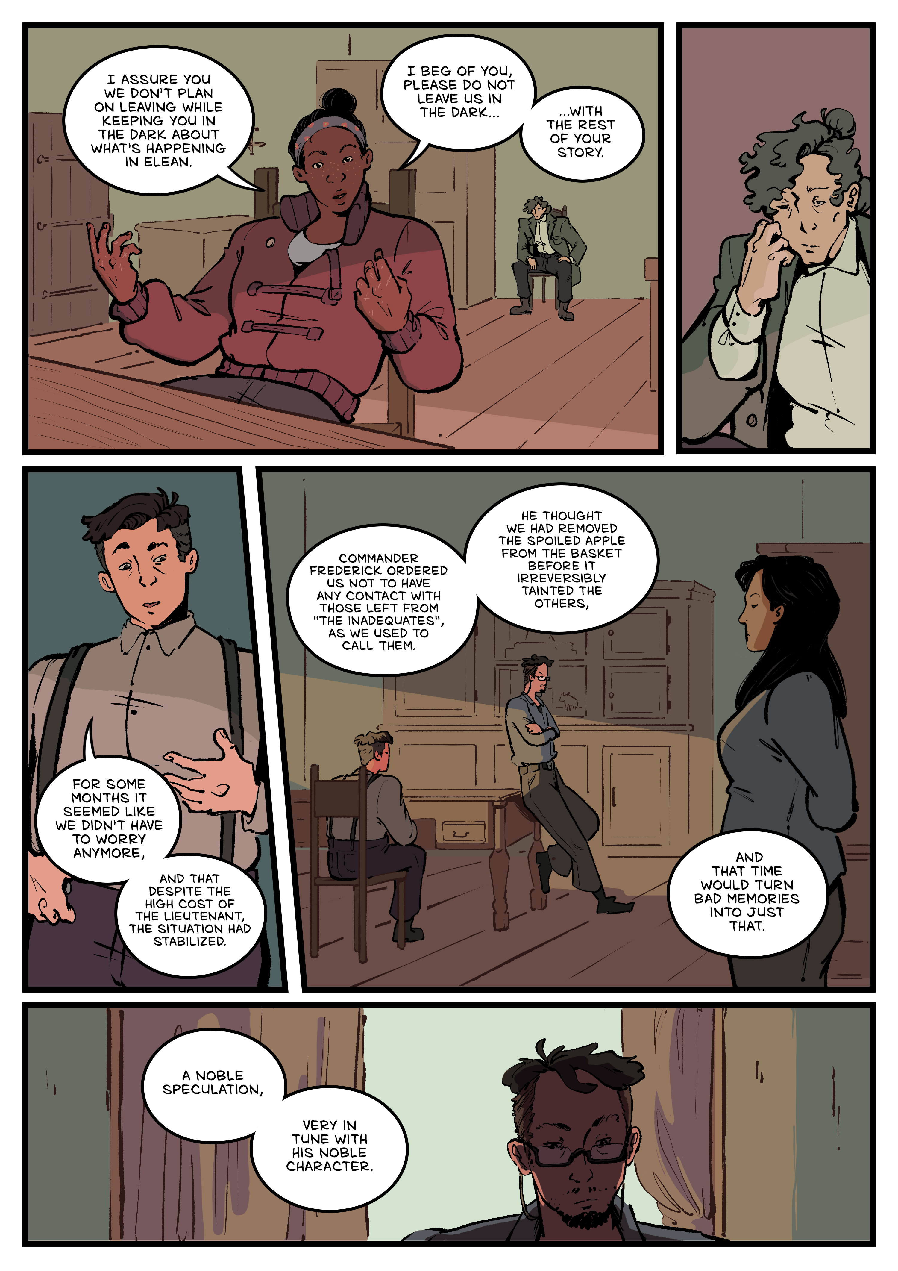 Comic page. Complete transcript for the content below.