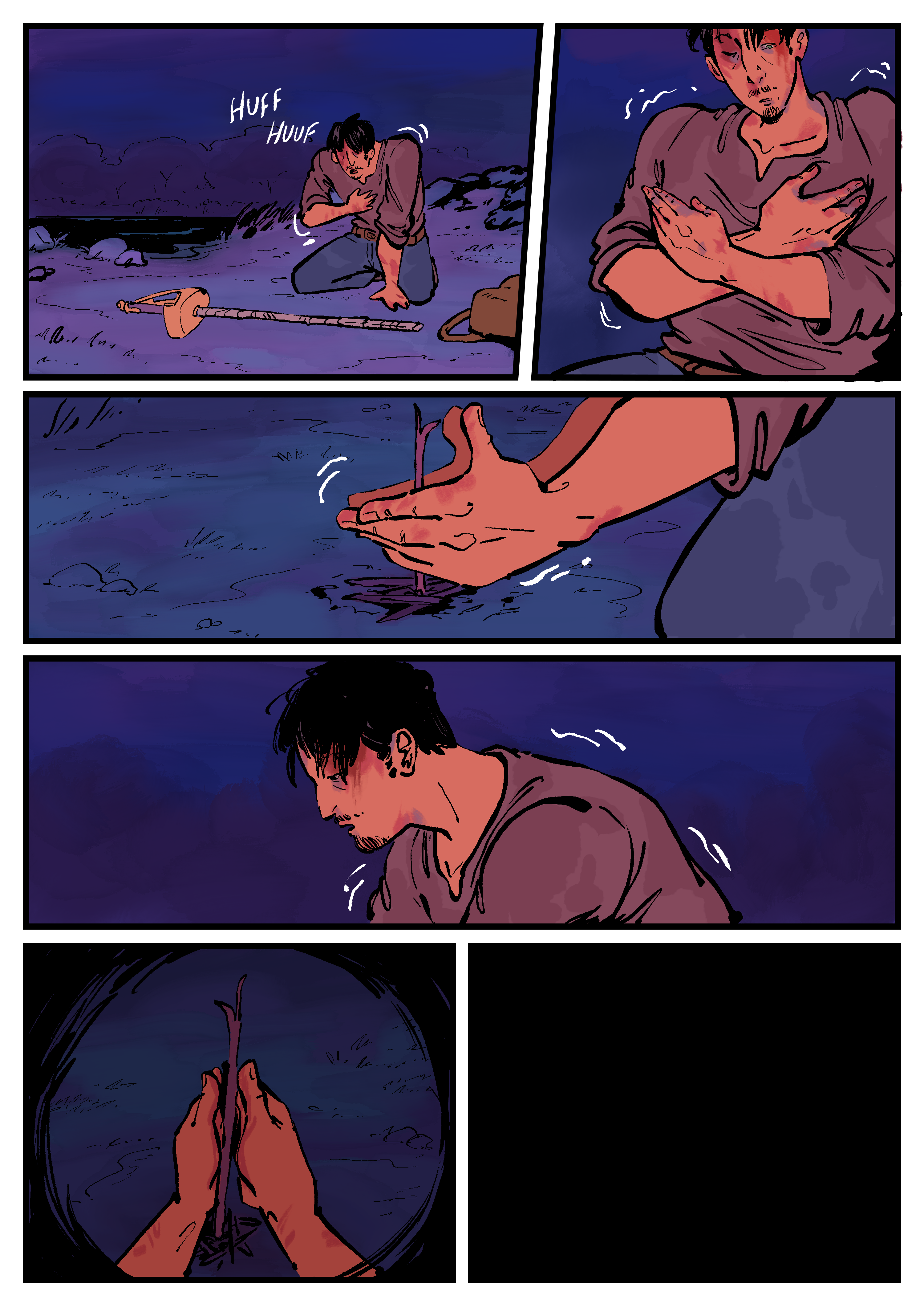 Comic page. Complete transcript for the content below.