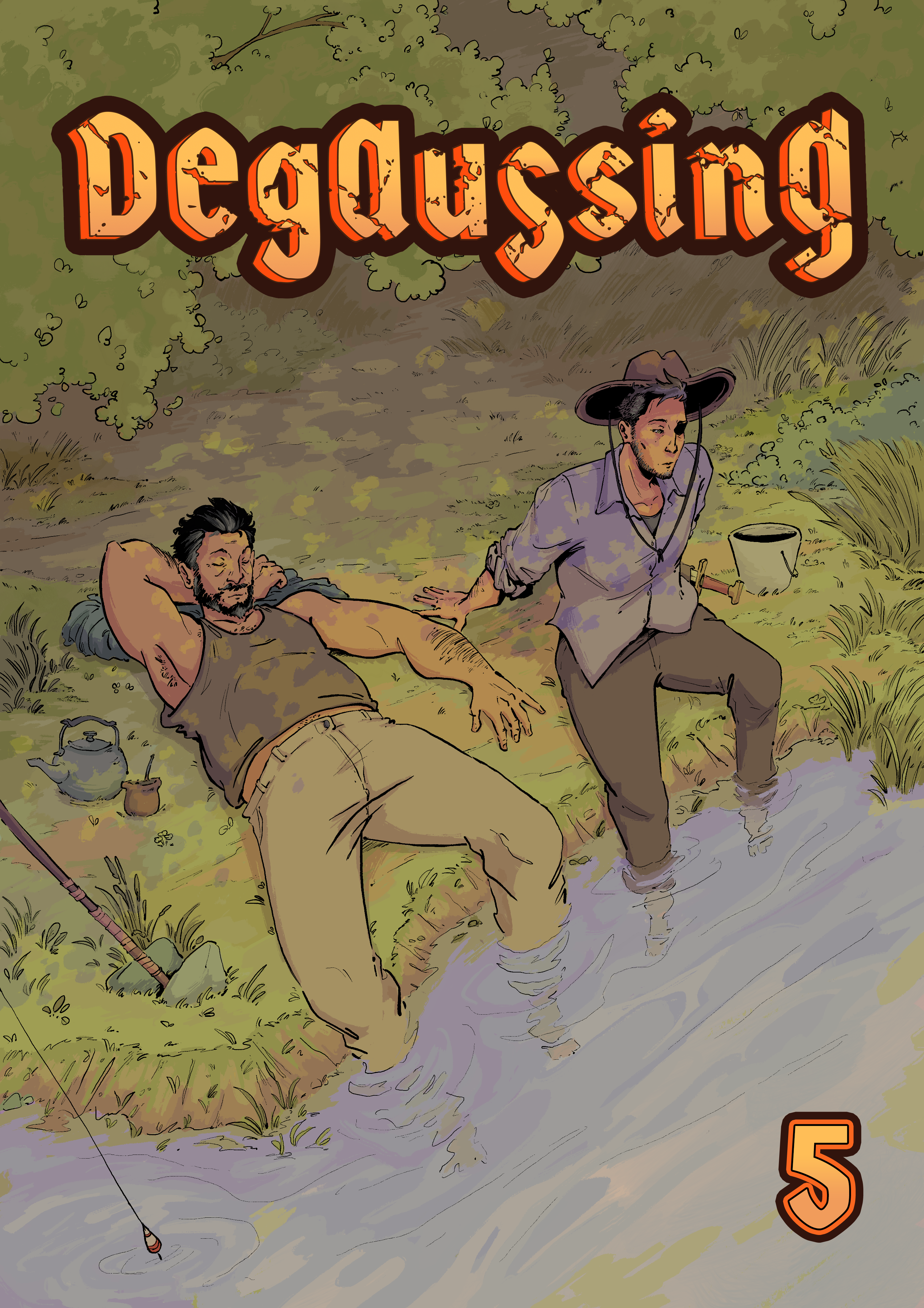 Comic page. Complete transcript for the content below.