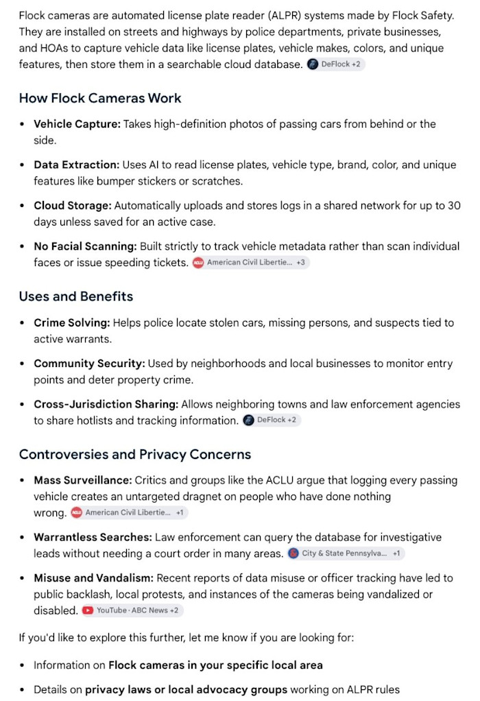 Flock explanation