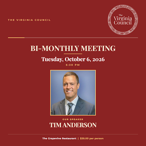 Bi-Monthly Meeting with Tim Anderson