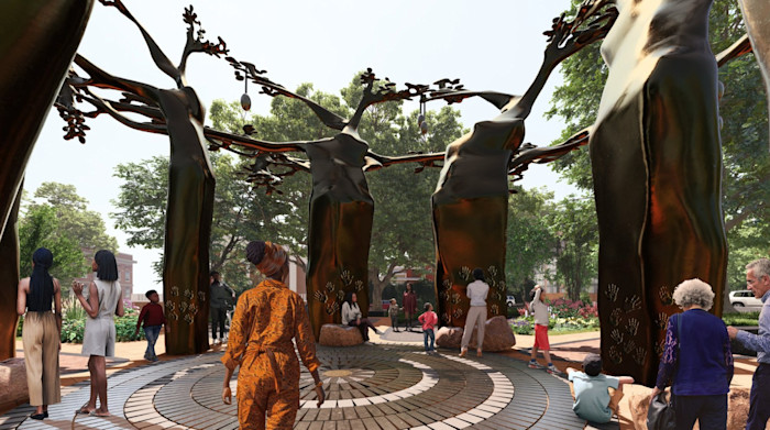 Lee statue re-imagined