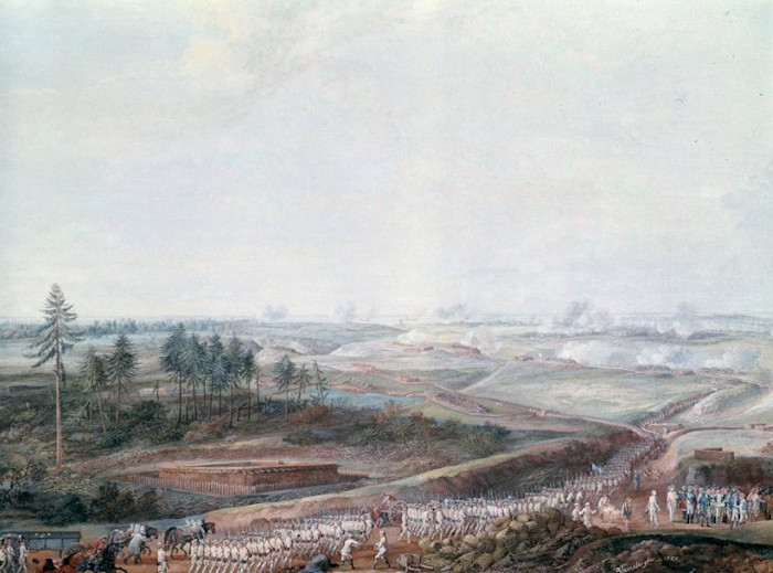 Siege of Yorktown by Louis Nicolas Van Blarenberghe