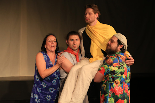 Daphnis wird der neue Held will Lityerses besiegen und Pimplea befrein