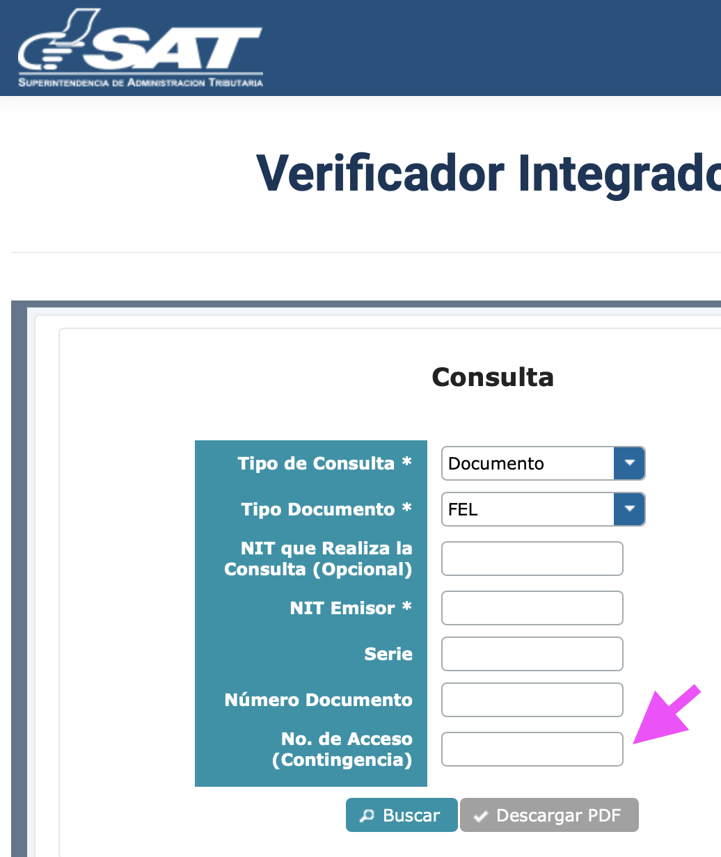 Verificador de la SAT