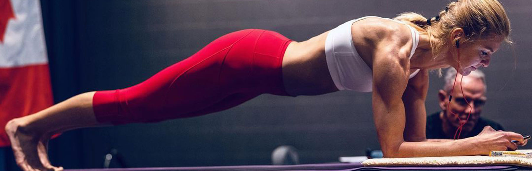 Who is the woman behind the world record for the longest plank hold?