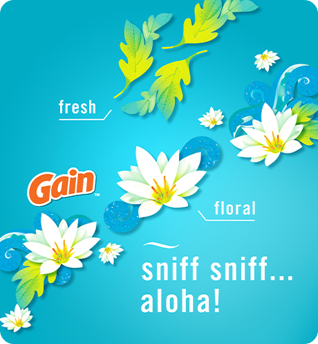 Gain honey berry hula fresh floral sniff sniff...aloha!