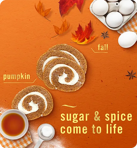 Pumpkin Roll Sugar & spice come to life. Fall, pumpkin.