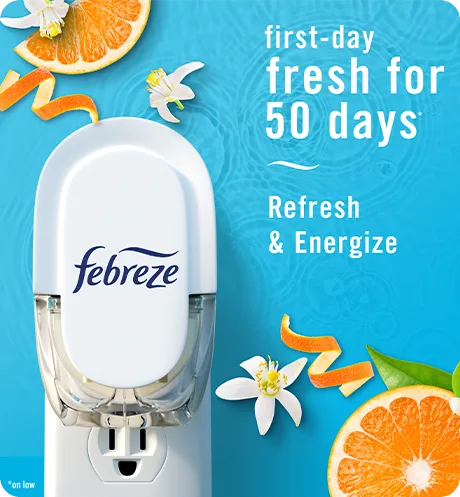 Plug Refresh & Energize first-day fresh for 50 days.