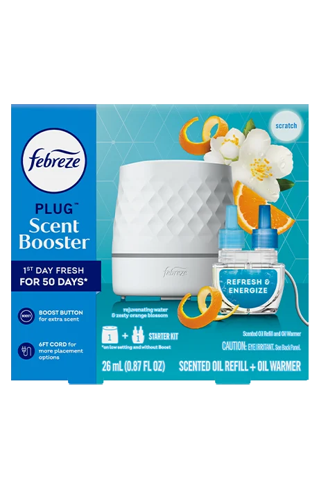 Product shot of PLUG Scent Booster Refresh Energize.
