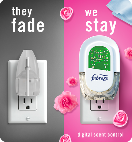 Plug Downy April Fresh they fade, we stay.