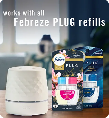 Works with all Febreze Plug refills.
