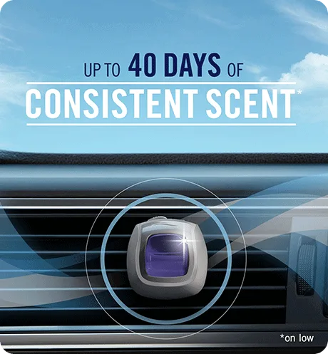 Up to 40 days of consistent scent