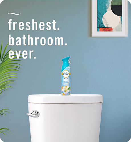 AIR Refresh & Energize freshest bathroom ever.