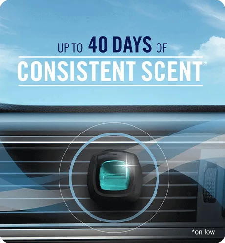 Up to 40 days of consistent scent