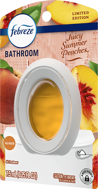 Bathroom juicy summer peaches product shot