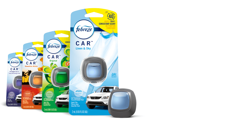 Car Air Freshener for Odor Elimination Febreze Car