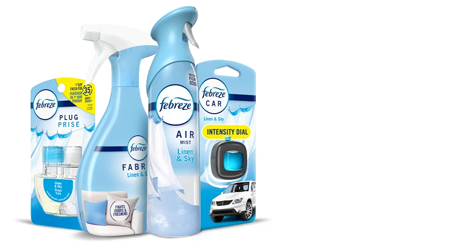 Linen & Sky product shots