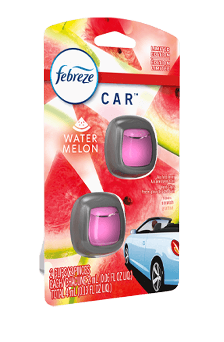 Febreze Car Air Freshener Vent Clips Tropical Splendor Scent, 6 Count 