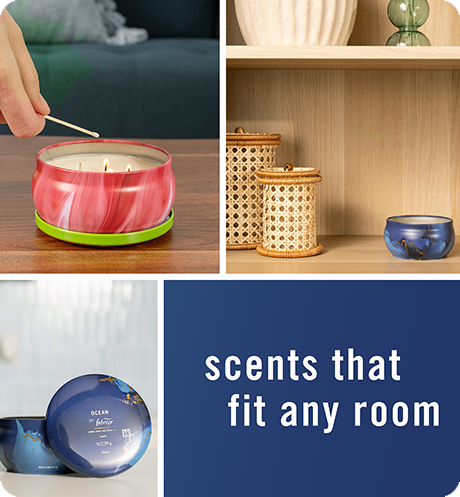 Febreze candles, scents that fit any room
