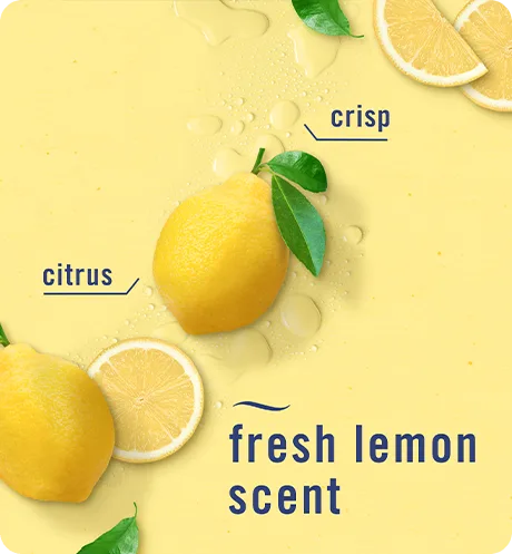 Kitchen Odor Fighter crisp citrus fresh lemon scent.