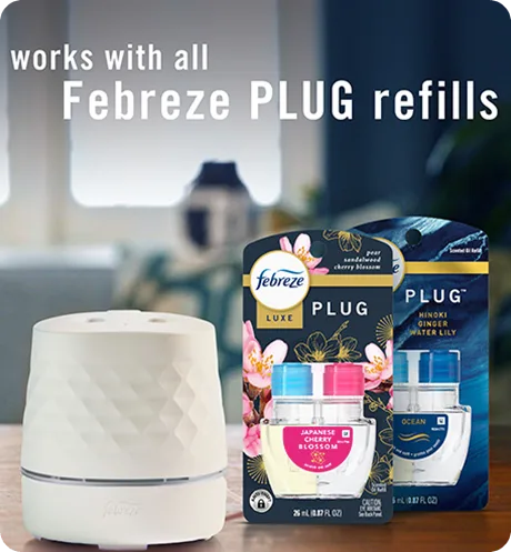 Works with all Febreze PLUG refills.