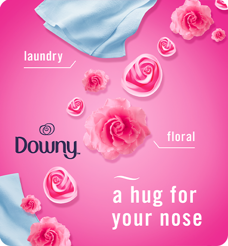 A hug for your nose. Laundry and floral scents.