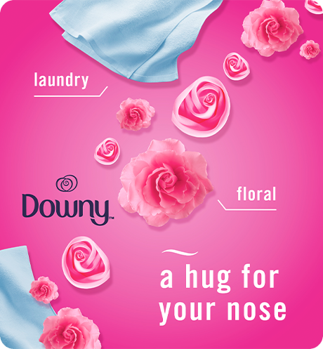 A hug for your nose. Laundry and floral scents.