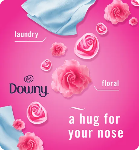 A hug for your nose. Laundry and floral scents.