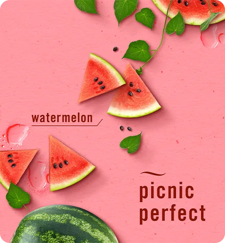 Picnic perfect watermelon.