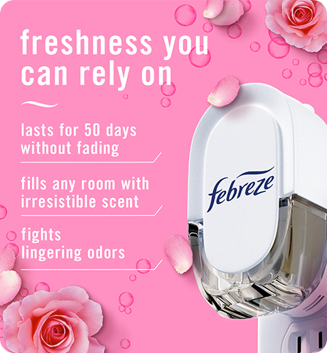 Plug Romance And Desire freshness you can rely on: lasts for 50 days without fading, fills any room with irresistible scent, fights lingering oders.