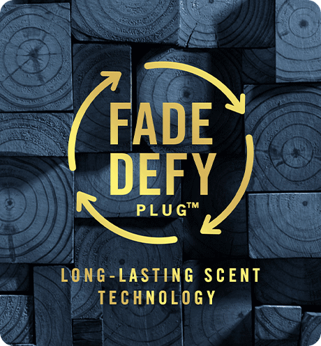 Fade Defy Plug, long-lasting scent technology